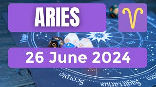 Aries horoscope  Aries Horoscope for Today 26 June 2024 [upl. by Hcurab]