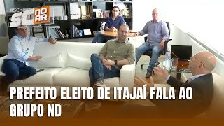 Prefeito eleito de Itajaí Robinson Coelho fala sobre prioridades da nova gestão [upl. by Notfa]