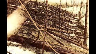 30 June 1908 Real footage of the Tunguska Event Colorized Russia [upl. by Aihsyt]