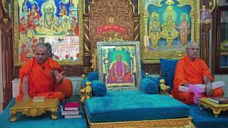 Shree Swaminarayan Gadi Granth Parayan Morning 10 Nov 2024  Maninagar [upl. by Laing]