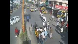 Terrible Accident  Car Hits Auto  Live Accidents in India  Tirupati Traffic Police [upl. by Mellicent357]