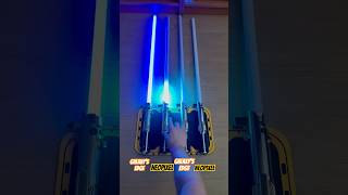 Galaxy’s Edge vs Neopixel lightsaber  Anakin and Luke starwars lightsaber galaxysedge [upl. by Jacie]