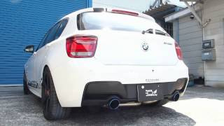 ARQRAY BMW F20 M135i Full Titanium Exhaust [upl. by Yrehc892]