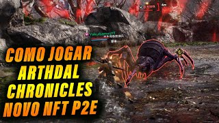 COMO JOGAR ARTHDAL CHRONICLES O NOVO PLAY TO EARN DA NETMARBLE [upl. by Nosnev598]