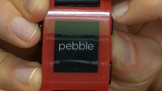 How to Reset Locked Up Pebble Watch [upl. by Bernelle]