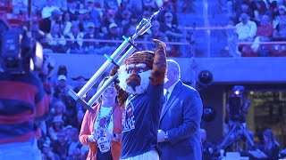 Aubie is honored after winning his 11th UCA National Championship aubie [upl. by Louisette]