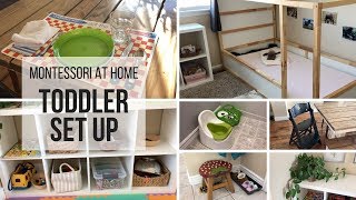 MONTESSORI AT HOME Setting Up Your Home for a Toddler [upl. by Omer]