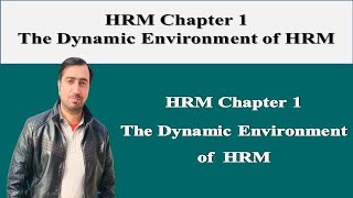 HRM Chapter 1 The Dynamic Environment of HRM  DeCenzo and Stephen P Robbins [upl. by Dnar677]