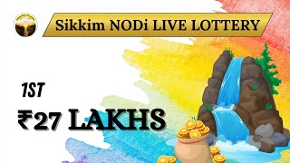 SIKKIM NODI LIVE LOTTERY EVENING LIVE LOTTERY DRAW DATE 231124 SAT TIME 0800PMLIVE FROM NODI [upl. by Spanos781]