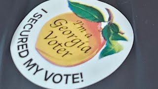 Ga girl Everywoman Wellness is live I just did EarlyVoting in Georgia💙💙 Vlogtober [upl. by Gratia988]