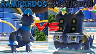 Pokemon battle revolution  Rampardos vs Bastiodon [upl. by Nagah95]