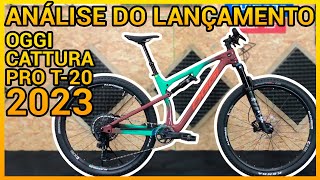 Análise Lançamento Cattura Pro T  20 2023  A bike top de linha de carbono da Oggi [upl. by Massab]