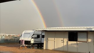 Gillette Wyoming Pathfinder Camporee Storm Tues 8625 630650 plus rainbow [upl. by Rye]