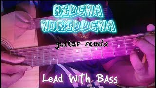 Ridena Noriddena Guitar Remix music cover guitar sinhala sankadineth achala [upl. by Benjamen846]