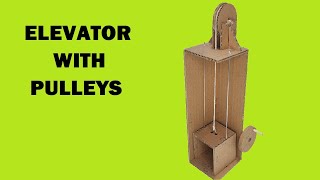 How To Make a Cardboard Elevator [upl. by Rotberg]