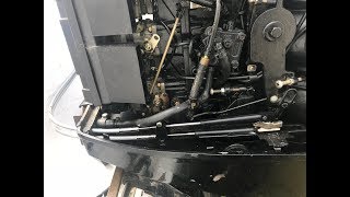 how to install throttle and gear selector cables on a boat [upl. by Aiekan943]