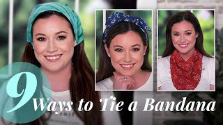 9 Easy Ways to Wear a Bandana [upl. by Anuqahs]