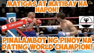 HAPON NA NAG HAMON DI KINAYA ANG LAKAS NG MGA SUNTOK NG PILIPINONG BOXINGERO [upl. by Sturdivant]