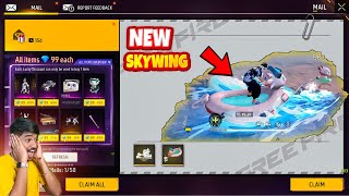 New Free Fire Skywing amp Arrival Animation super ooo super😱  MADHU PENNEM GAMING [upl. by Niabi]