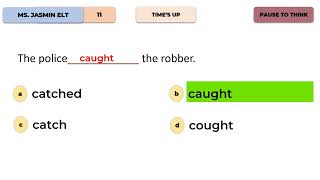 A1 LEVEL PAST SIMPLE TENSE GRAMMAR TEST  İNGİLİZCE ÖĞRENİYORUM [upl. by Hollie329]