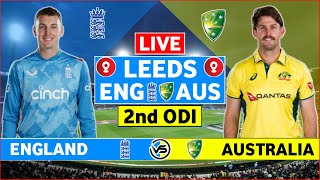 England vs Australia 2nd ODI Live Scores  ENG vs AUS 2nd ODI Live Scores amp Commentary [upl. by Cristiona10]