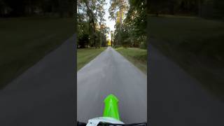 2023 KLX 110RL pit bike shorts pitbike 110 fast slow viralvideo [upl. by Bobbie]