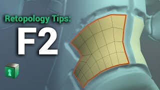 Blender Secrets  Retopo tips with the F2 addon [upl. by Henriette65]