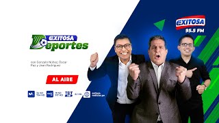 EXITOSA DEPORTES ⚽ con GONZALO NÚÑEZ ÓSCAR PAZ JEAN RODRÍGUEZ Y CARLOS PANEZ  141024 [upl. by Aeet757]