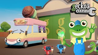 Ice Cream Van For Kids  Vicky The Ice Cream Truck  Geckos Garage  Learn Colors For Toddlers [upl. by Ennaegroeg]