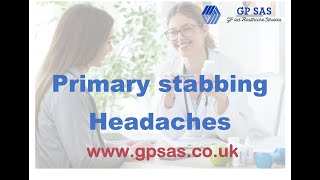 Primary stabbing headaches  Headaches  Dr Farman Ali  Ali Healthcare Clinic [upl. by Crescen]