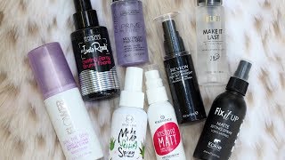 Best amp Worst Drugstore Setting Sprays  8 WEAR TESTS [upl. by Ellmyer874]