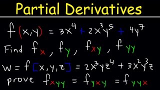 Partial Derivatives  Multivariable Calculus [upl. by Iam]