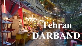 Tehran Beautiful relaxing north Tehran Darband Part 12 [upl. by Dabney]