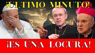 ¡Alarma roja el Papa Francisco bajo presión para no excomulgar a Viganò [upl. by Iris]