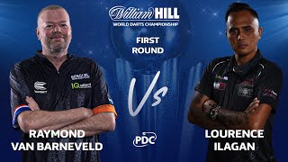 PDC World Darts Championship 2022 Round 1 Raymond van Barneveld vs Lourence Ilagan 2021 12 20 HUN [upl. by Soulier]