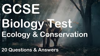 GCSE Biology  Ecology amp Environment  20 Questions amp Answers  test yourself and learn [upl. by Royce]