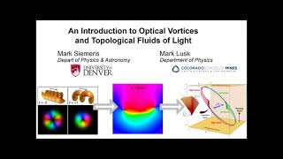 An Introduction to Optical Vortices and Topological Fluids of Light [upl. by Standford]