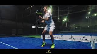 Tecnica del Padel azione IL VETRO LATERALE [upl. by Westphal165]