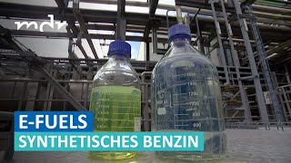 Synthetisches Benzin  EFuels aus Sachsen  Umschau  MDR [upl. by Nnaid]