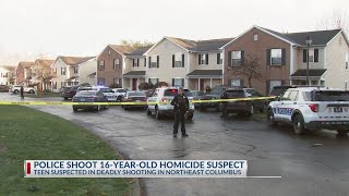 SWAT team shoots overnight homicide suspect in Columbus [upl. by Oinimreh232]