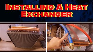 Installing A Heat Exchanger For Your Wood Boiler [upl. by Htiekel]