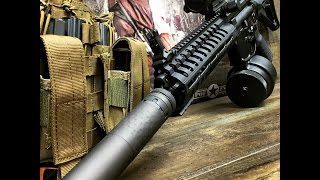 Patriot Ordnance P415 SBR amp Supressor Ar15 M4 Review [upl. by Seif]