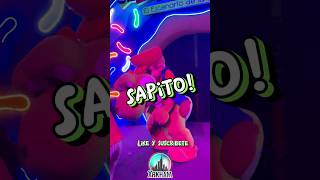 El baile del sapito 🐸 con Mario y Yoshi mariobros baileinfantil musicainfantil sapito shorts [upl. by Leiba]