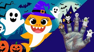 Halloween Baby Shark amp Family Finger Compilation 🎃  Fun Halloween Songs for Kids [upl. by Dey]