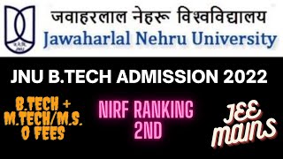 JNU BTech Admission 2022  JNU से बी टेक करें 2022  JNU BTech Cut off JOSSA  Dream IIT 4 U [upl. by Beitch]