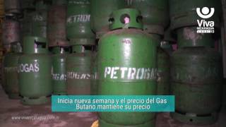 Inicia nueva semana y el precio del Gas Butano mantiene su precio [upl. by Bahner493]