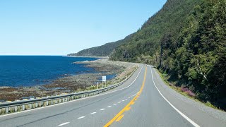 Route 132 Gaspésie Québec Canada 082021 [upl. by Schwitzer]