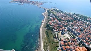 НЕСЕБР БОЛГАРИЯ АВГУСТ 2016 ГОДА ПРОГУЛКАОТЕЛЬ Nessebar Beach [upl. by Linder4]