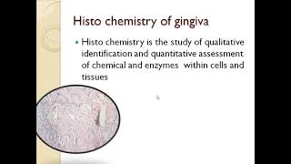 histochemistry and oxygen consumption of gingiva in English [upl. by Atibat]