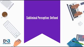 Subliminal Perception Defined [upl. by Celie]